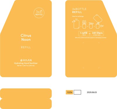 Front Label (Citrus Noon Refill)